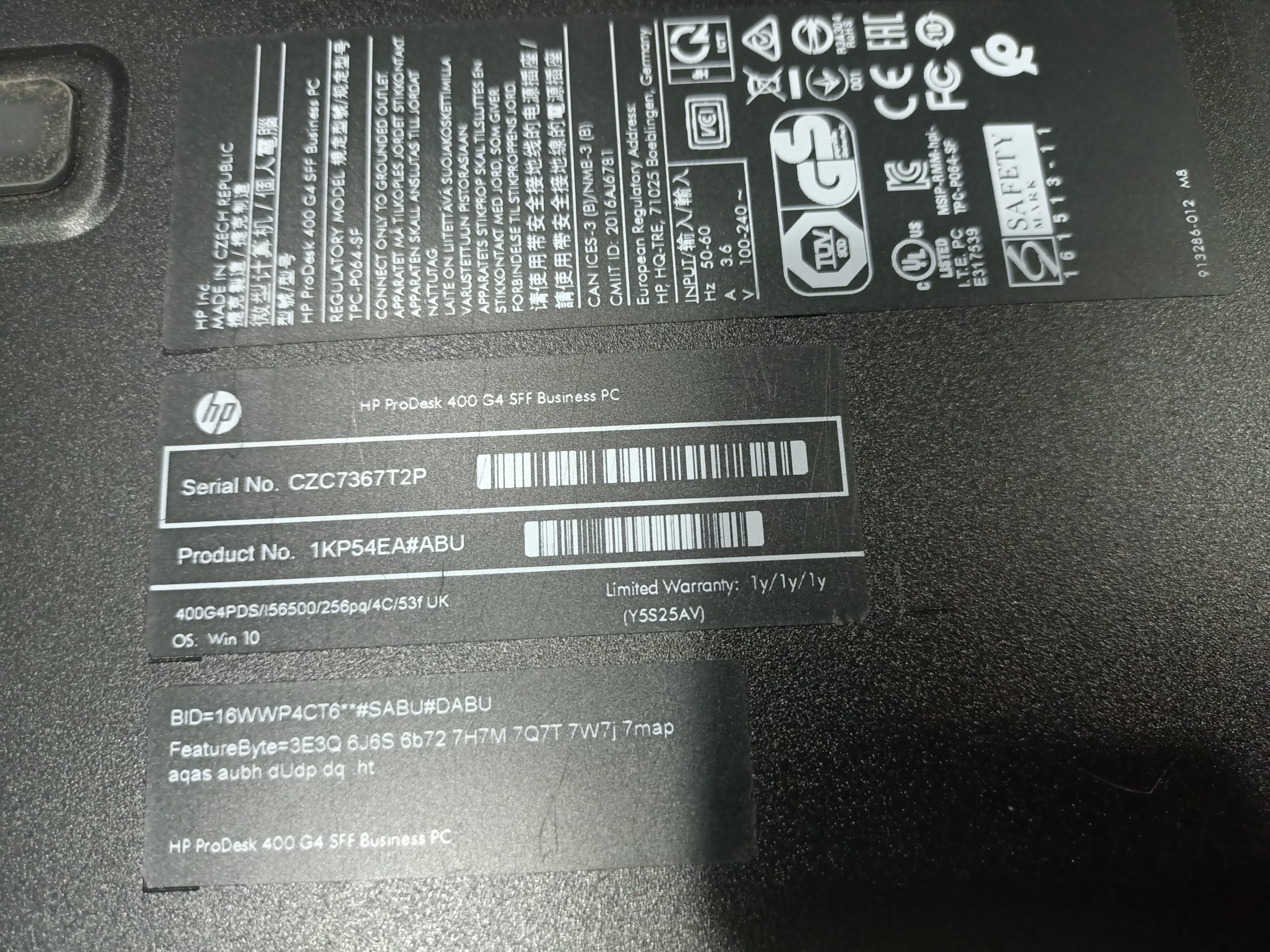HP ProDesk 400 G4 SFF Desktop Box - Image 8