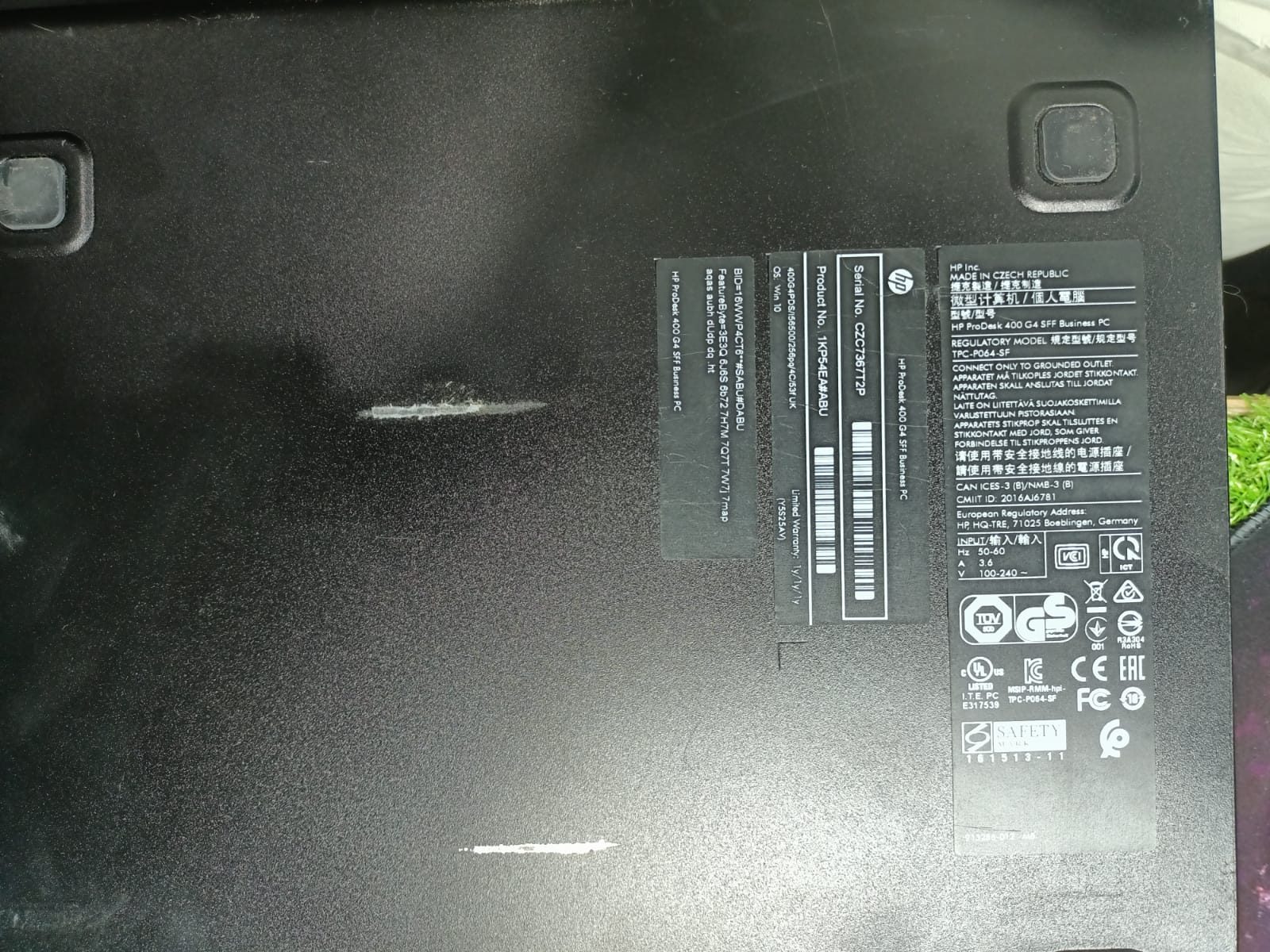 Hp ProDesk 400 G4 SFF Bios - Image 4