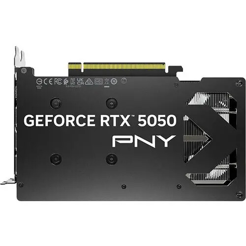 PNY NVIDIA GeForce RTX 5050 Dual Fan Graphics Card, 8GB GDDR6, 2572MHz Boost, PCIe 5.0, HDMI/DP 2.1b, VCG50508DFXPB1 - Image 2